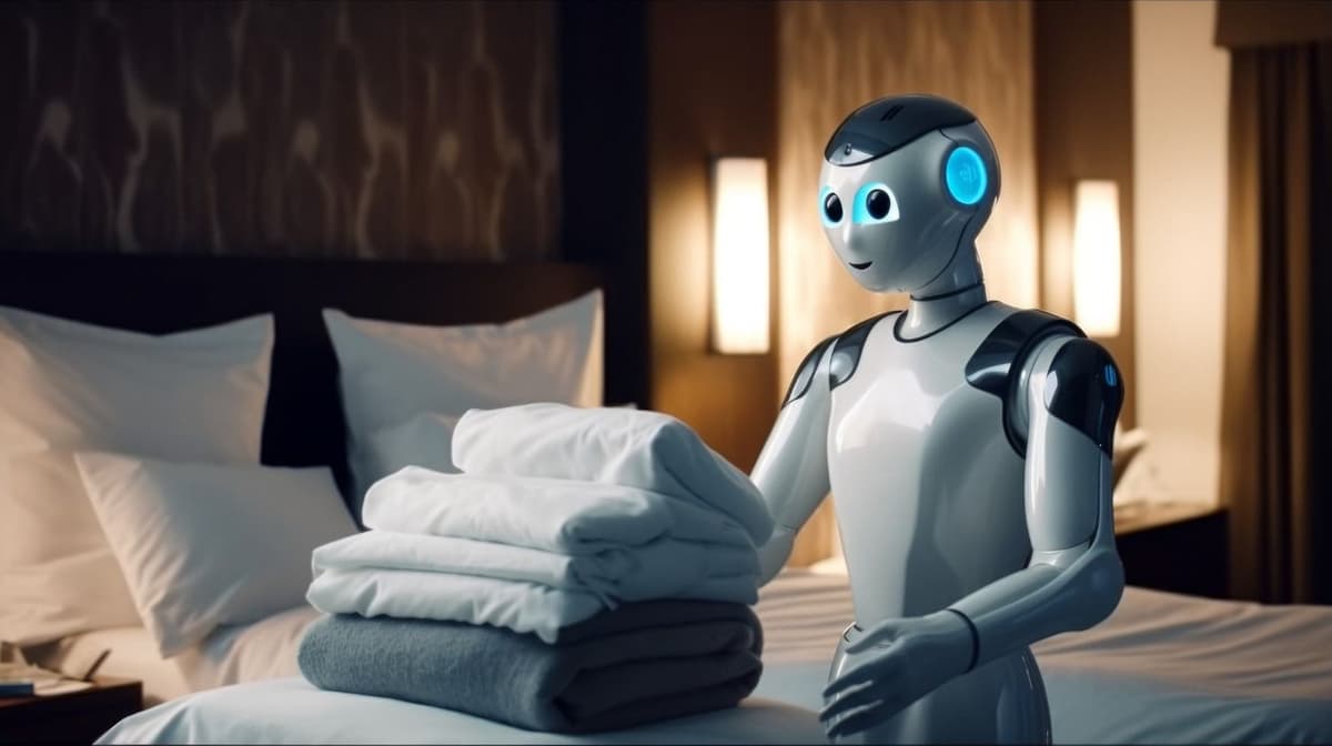 Hospitality & Travel professional using AI